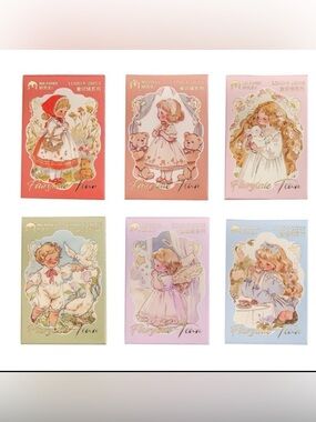 NEW Mr. Paper Fairy Town Cute Animal LOMO Card Set Journal Decor 28pcs